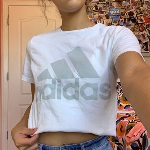 ADIDAS White Tee!